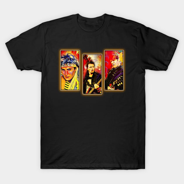 Synth-Pop Revolution Chronicles Duran Nostalgia Tribute Shirt T-Shirt by Anime Character Manga